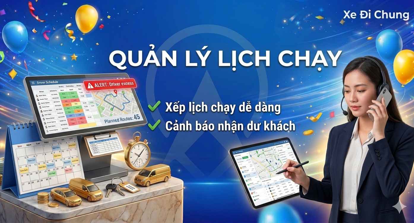 Quản lý lịch chạy